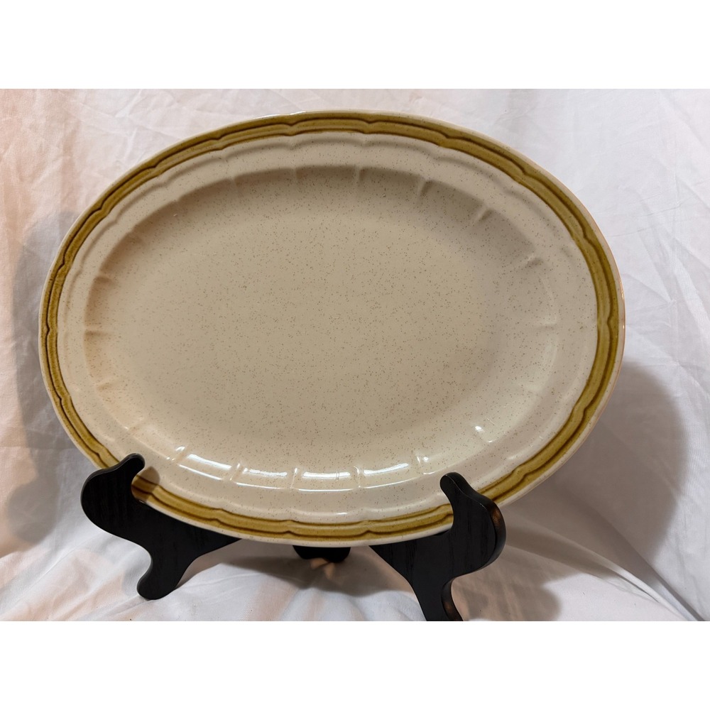 Crown Manor "Desert Winds" Oval Platter-Farmhouse Kitchen Decor